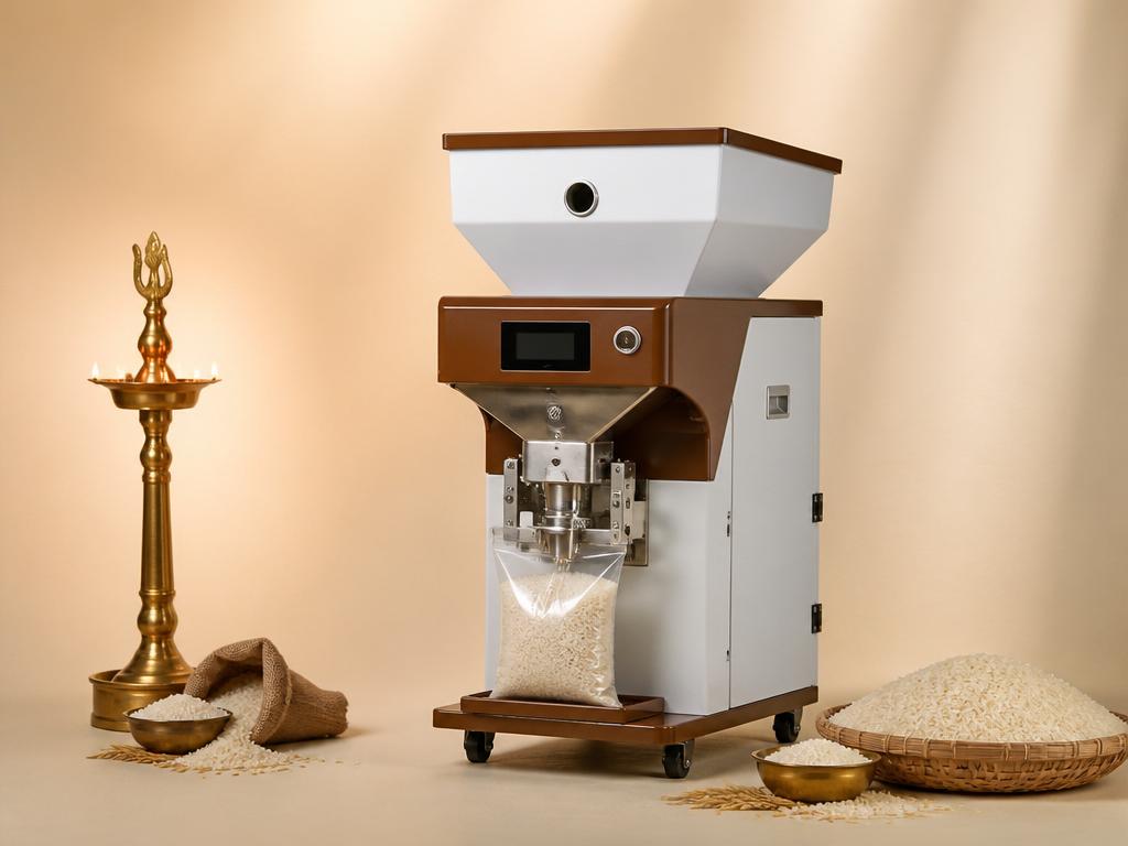 Rice packing machine